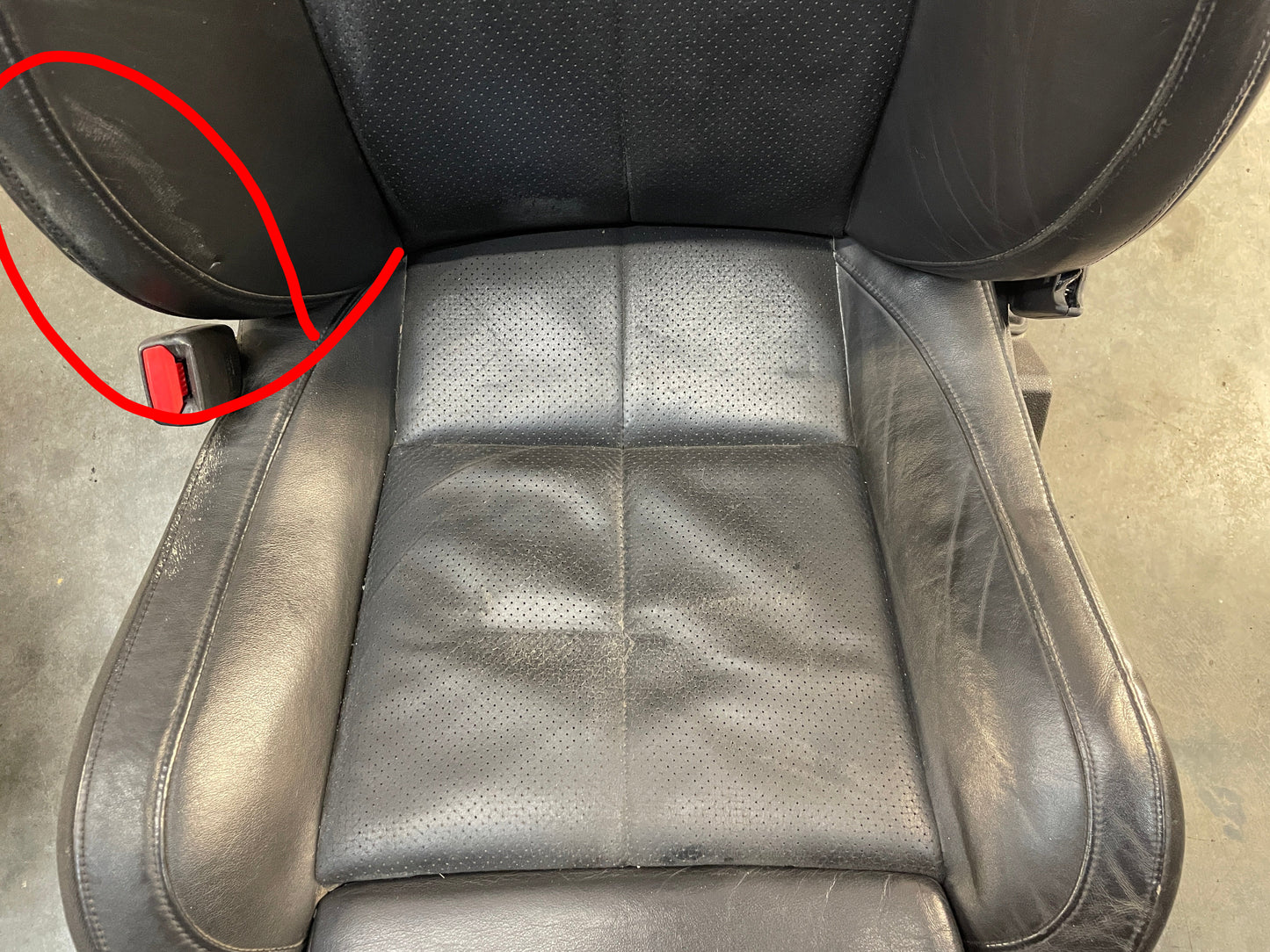 2010 Cadillac CTS-V Sedan Recaro Seats Front & Rear Black Leather OEM