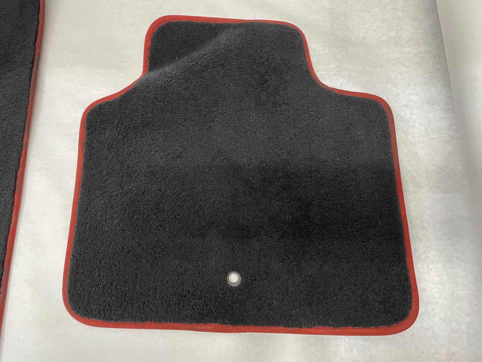 2004 Pontiac GTO Front and Rear Floor Mats Red Trim OEM - Day's Parts Yard