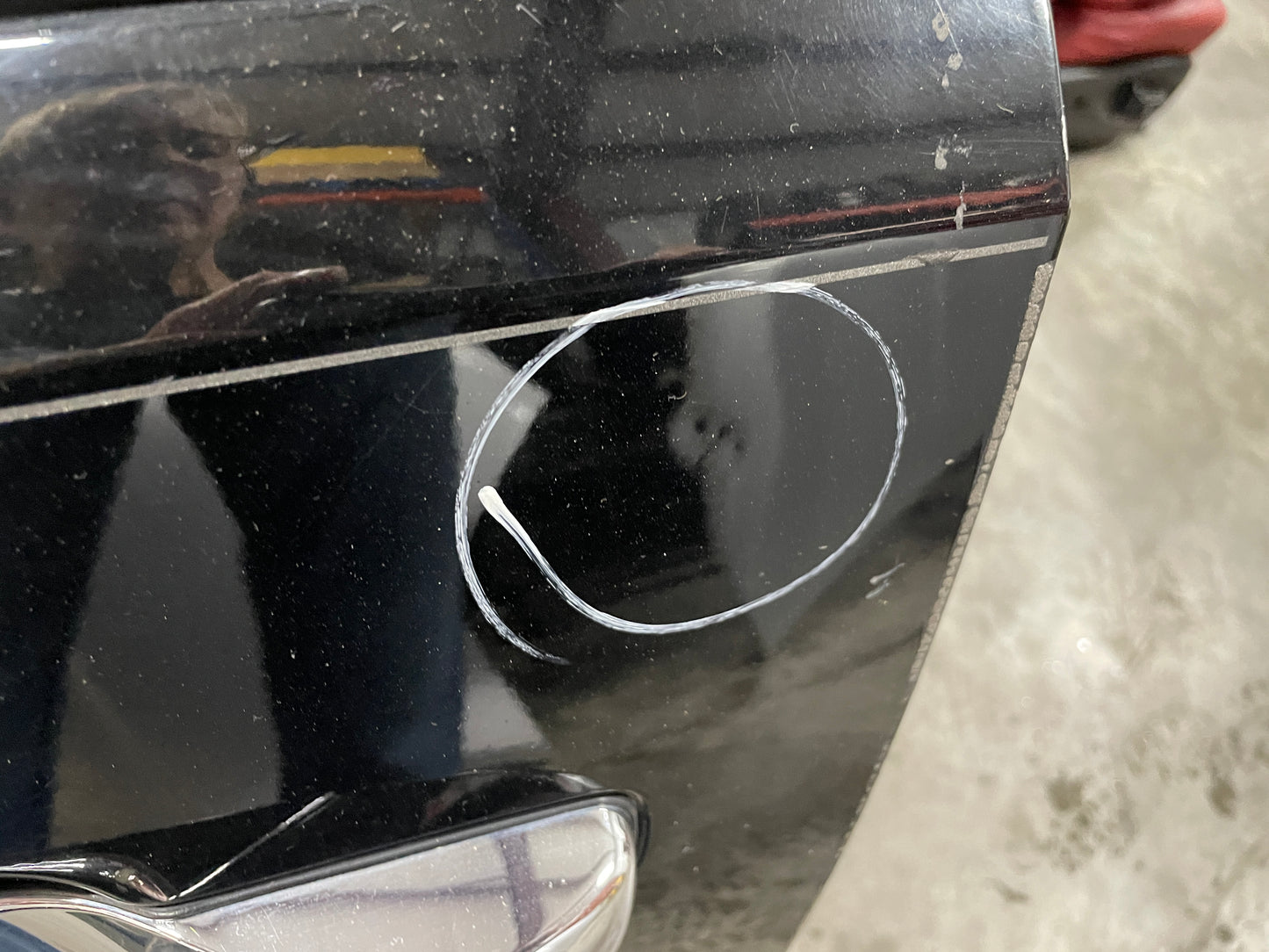 2013 GMC Sierra C1500 SLE RH Passenger Front Exterior Door Black OEM - Day's Parts Yard