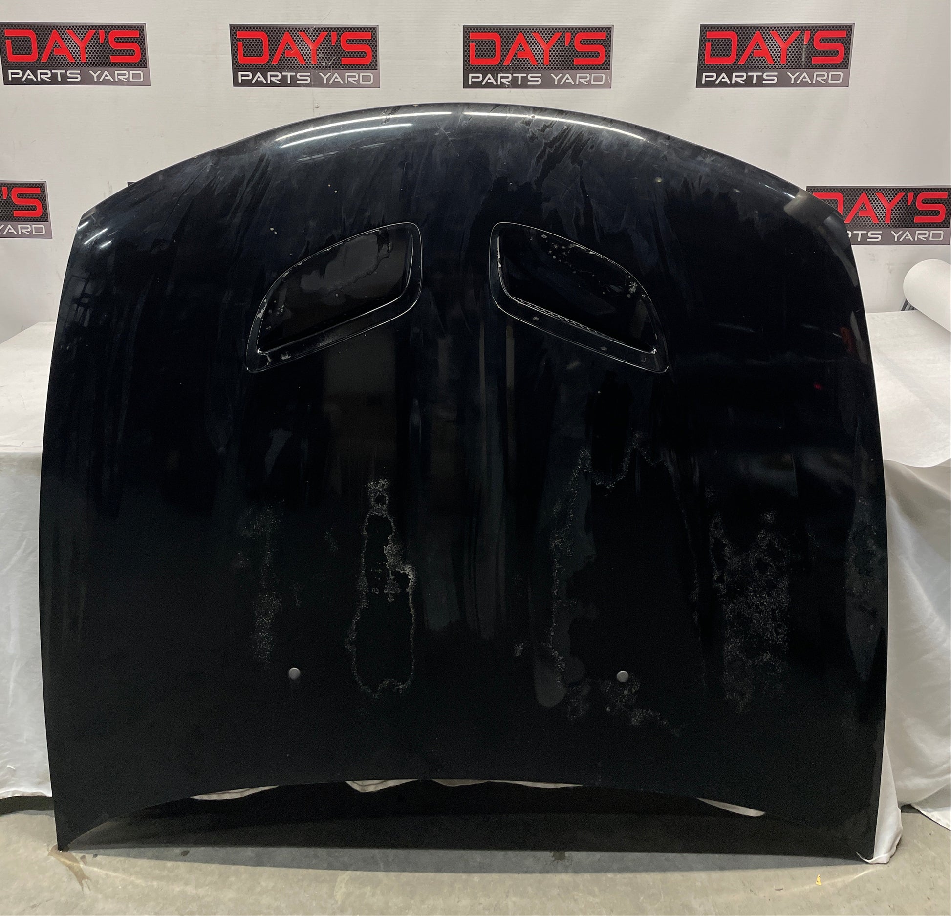 2004 Pontiac GTO Hood Assembly Black OEM - Day's Parts Yard