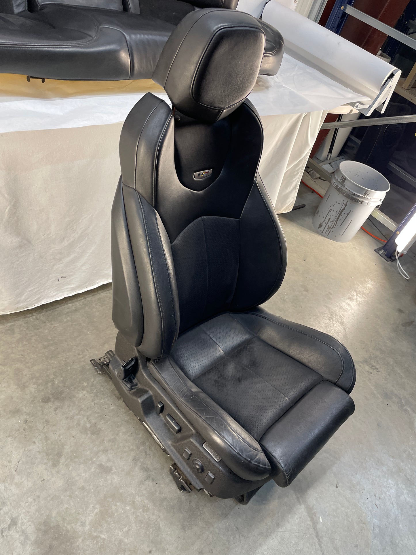 2010 Cadillac CTS-V Sedan Recaro Seats Front & Rear Black Leather OEM