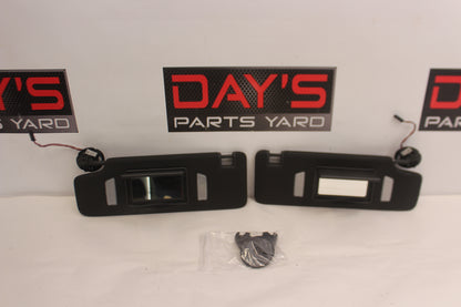2021 Chevy Camaro SS RH & LH Sunvisor Sun Visor w/Clips OEM - Day's Parts Yard