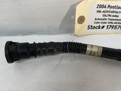 2004 Pontiac GTO EVAP Fuel Tank Line Hose Tube OEM