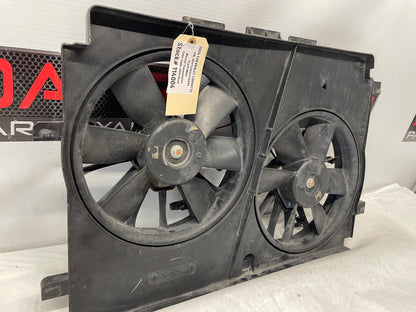 2004 Chevy C5 Corvette Radiator Electric Cooling Fans Assembly OEM