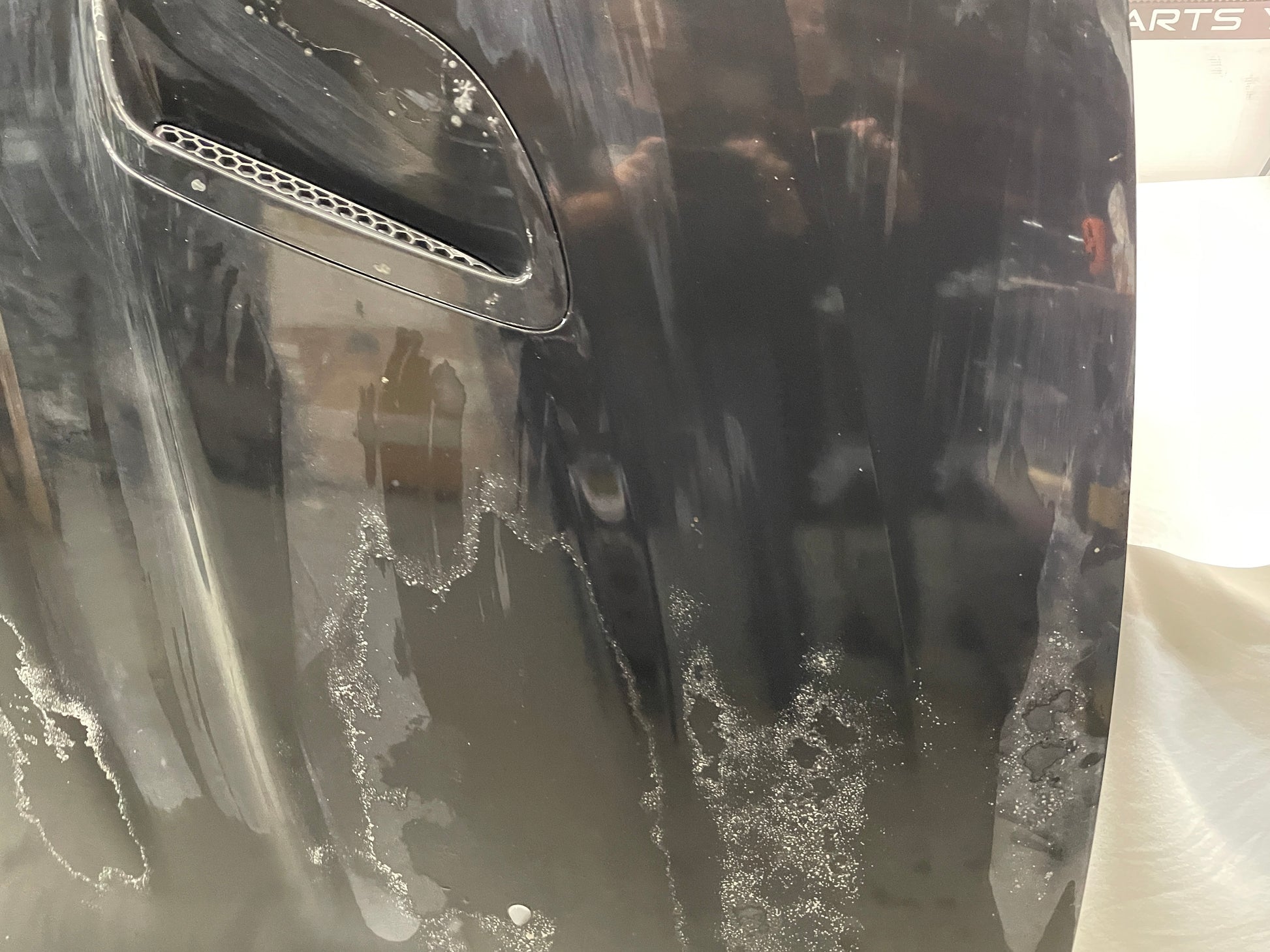 2004 Pontiac GTO Hood Assembly Black OEM - Day's Parts Yard