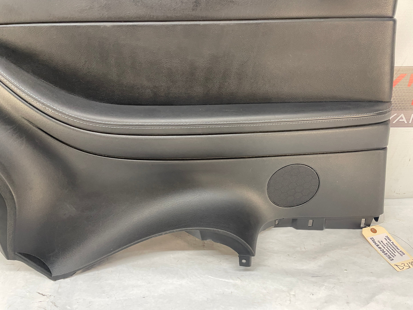 2004 Pontiac GTO LH Driver Rear Interior Quarter Panel OEM - Day's Parts Yard