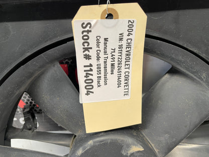2004 Chevy C5 Corvette Radiator Electric Cooling Fans Assembly OEM