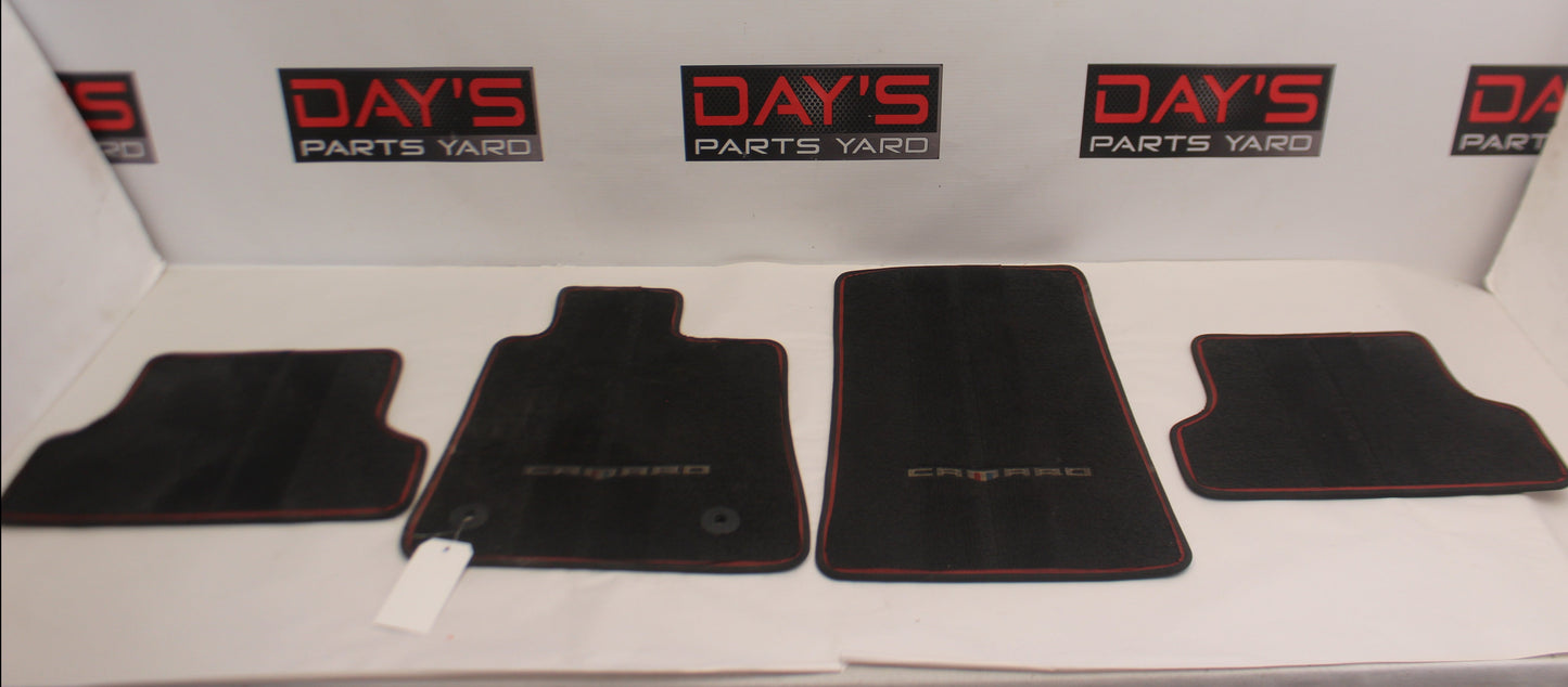 2021 Chevy Camaro SS Floor Mats Front & Rear OEM