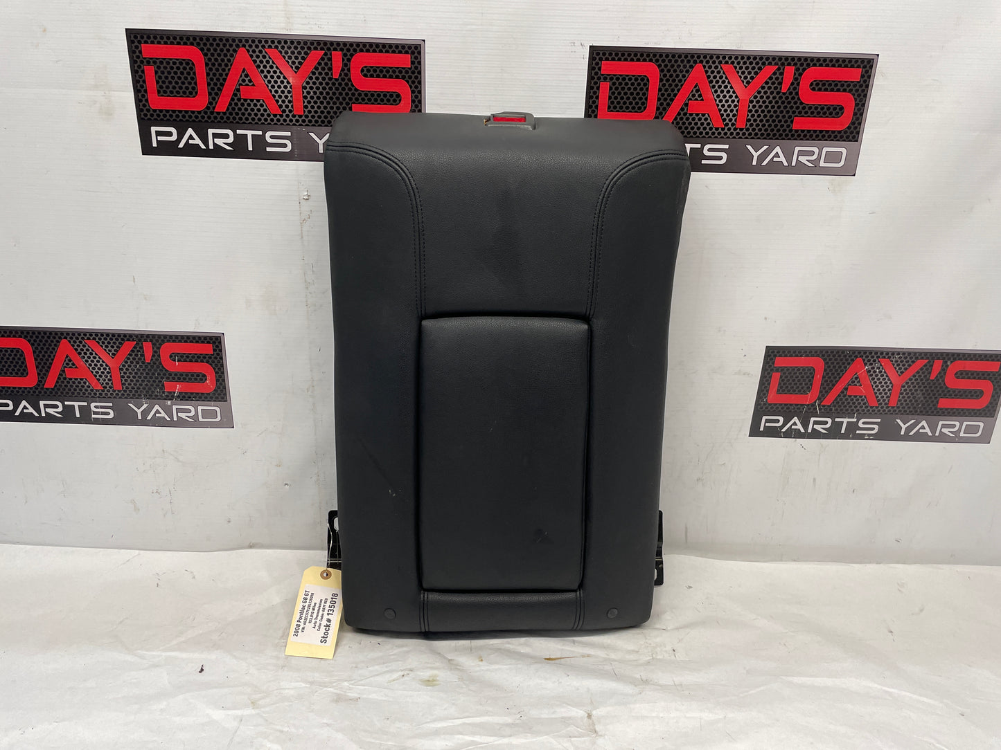 2008 Pontiac G8 GT Rear Middle Center Upper Folding Seat OEM
