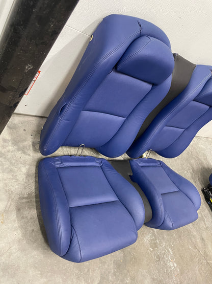 2005 Pontiac GTO Blue Interior Set Seats, Door Panels, Trim Etc. OEM