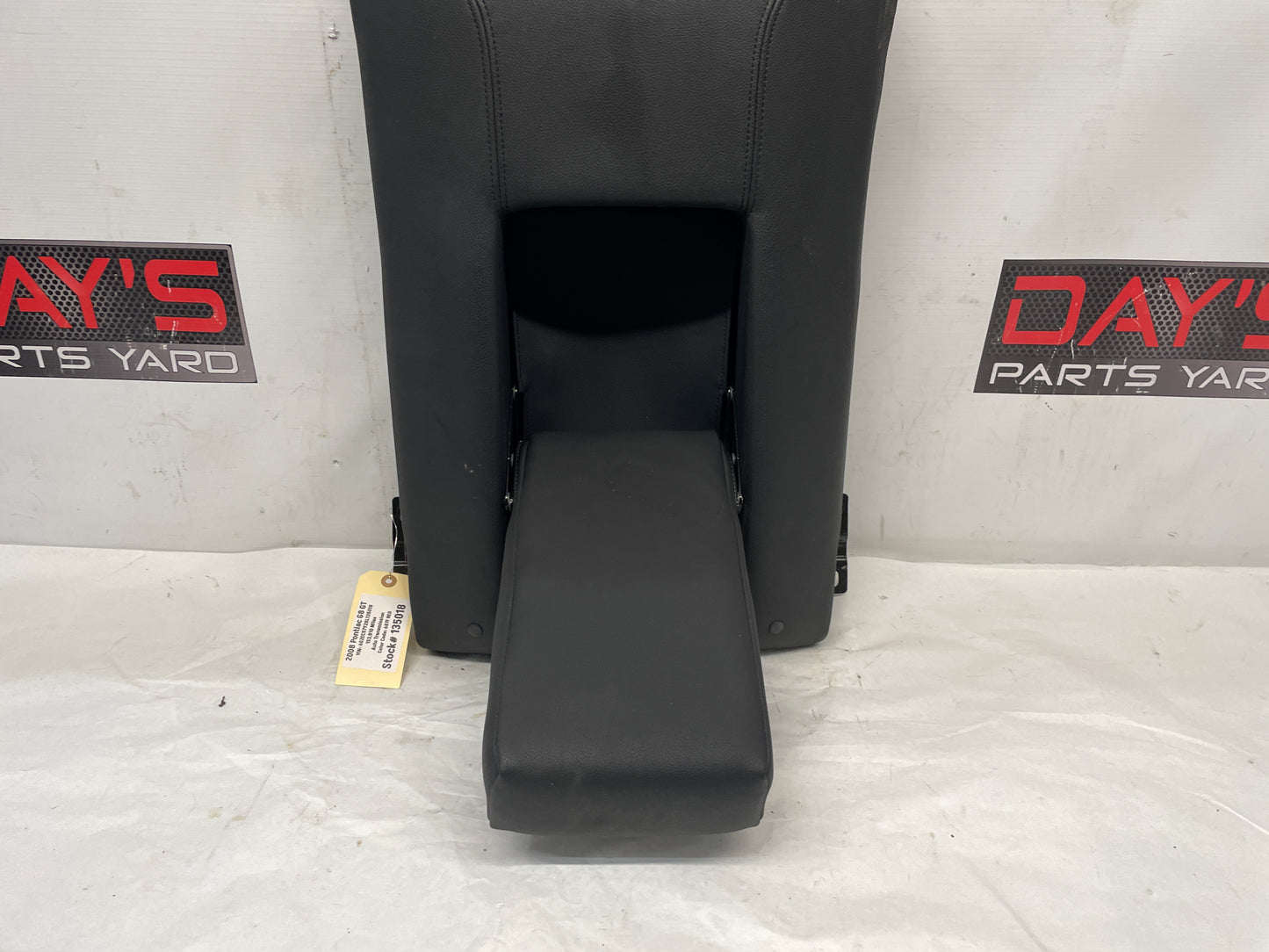 2008 Pontiac G8 GT Rear Middle Center Upper Folding Seat OEM