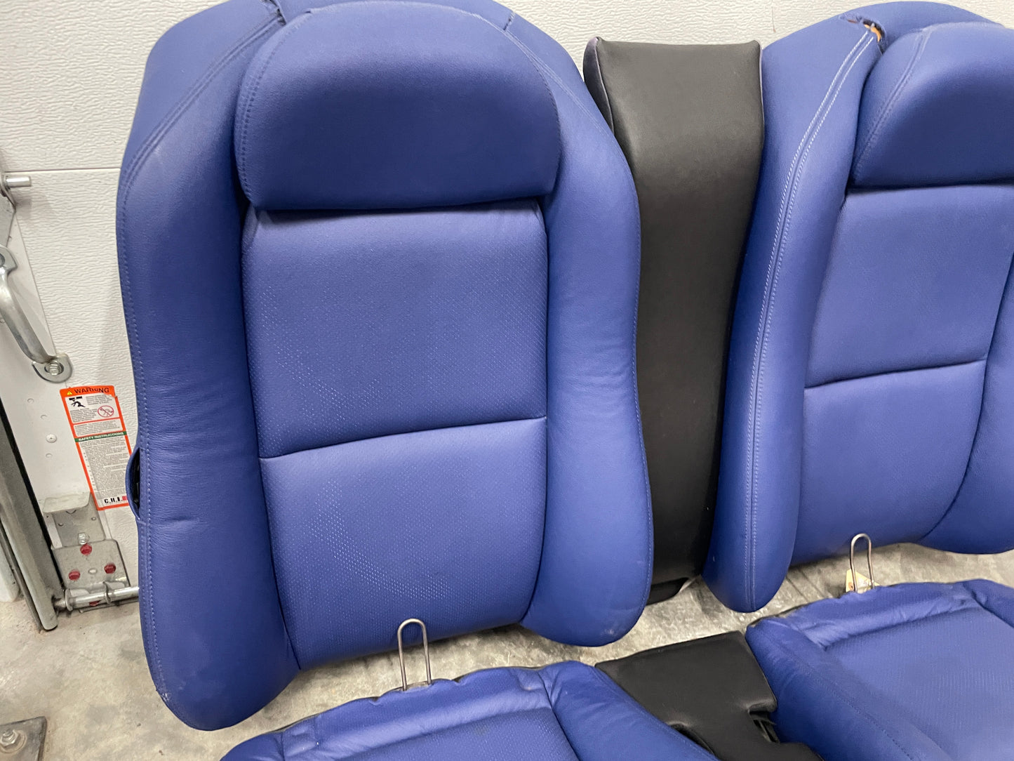 2005 Pontiac GTO Blue Interior Set Seats, Door Panels, Trim Etc. OEM