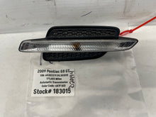 2009 Pontiac G8 GT RH Passenger Front Fender Marker Light OEM - Day's Parts Yard