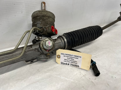 2004 Chevy C5 Corvette Power Steering Rack and Pinion Gear OEM