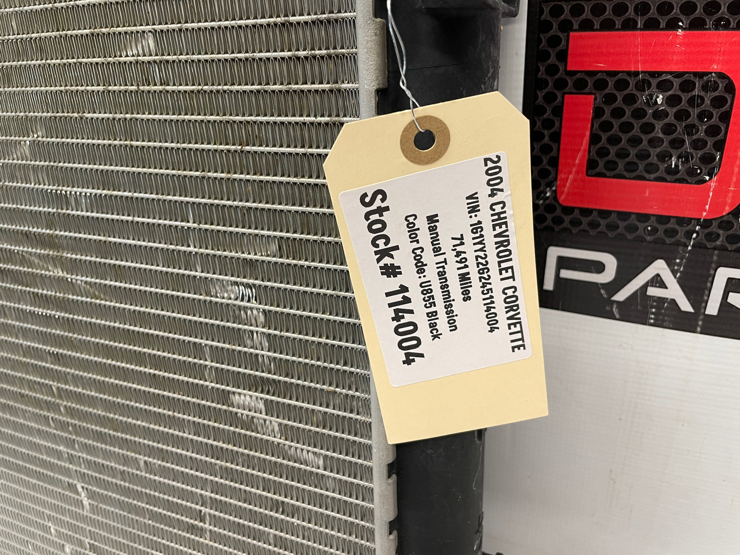2004 Chevy C5 Corvette Engine Coolant Radiator OEM