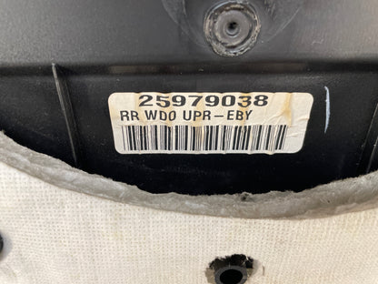 2010 Cadillac CTS-V Sedan Rear Window Package Tray Panel Console OEM