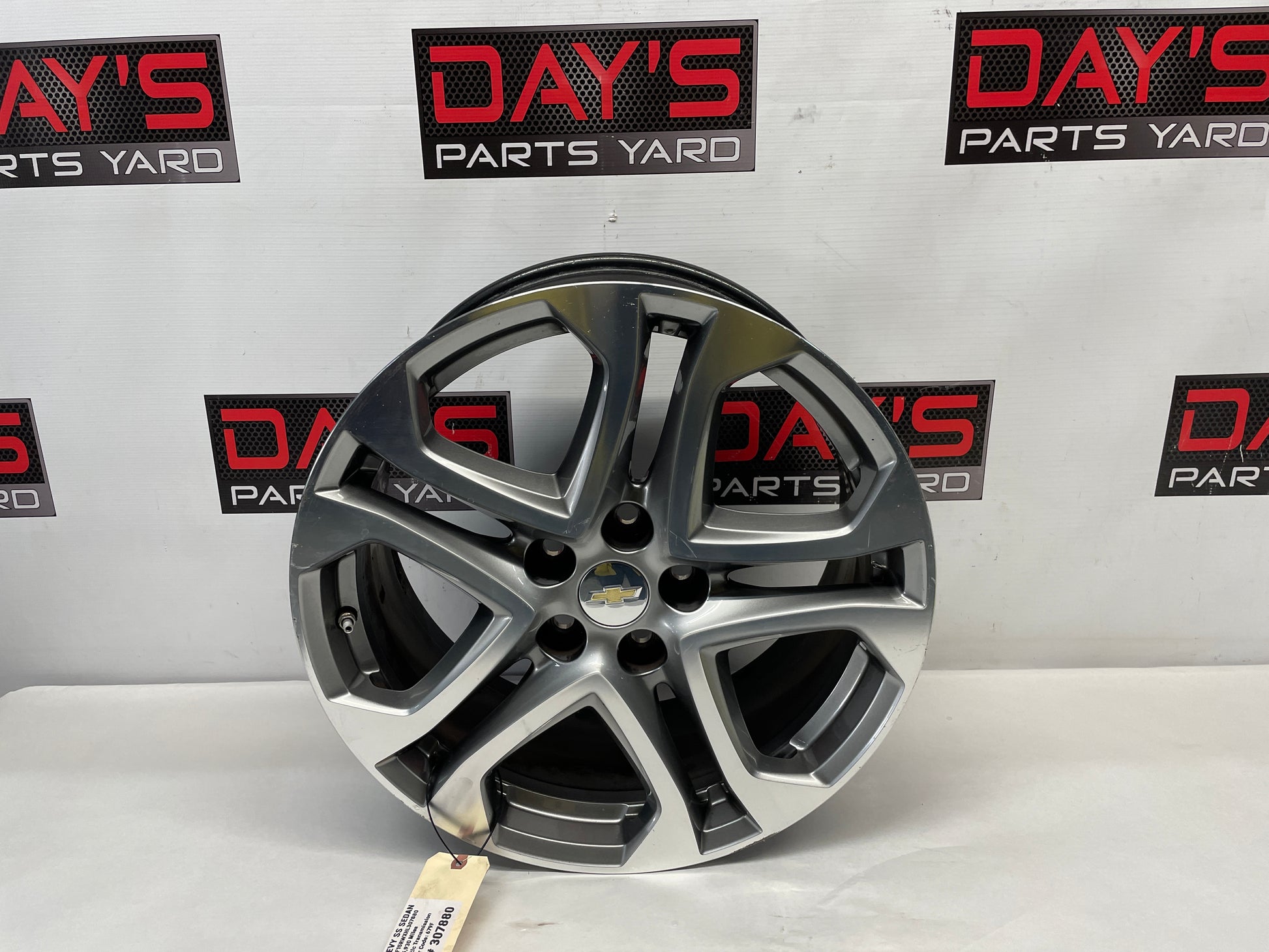 2017 Chevy SS Sedan Factory OEM Rear Wheel 19x9 OEM - Day's Parts Yard