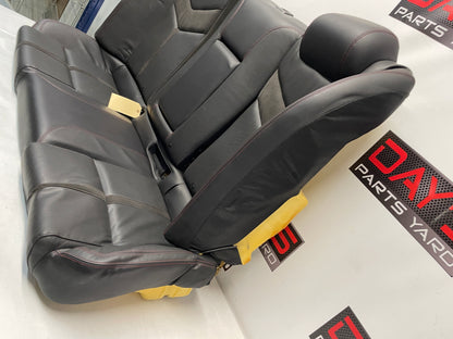2015 Chevy SS Seat Seats Front and Rear Black Leather Alcantara Suede OEM - Day's Parts Yard