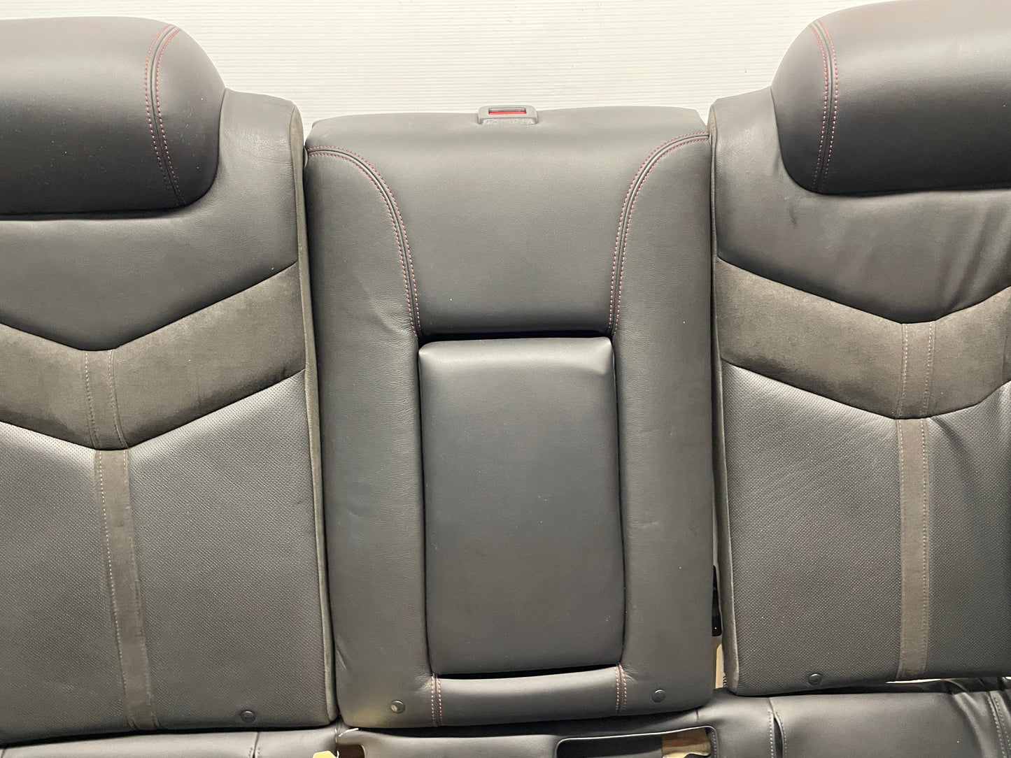 2015 Chevy SS Seat Seats Front and Rear Black Leather Alcantara Suede OEM - Day's Parts Yard