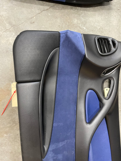 2005 Pontiac GTO Blue Interior Set Seats, Door Panels, Trim Etc. OEM