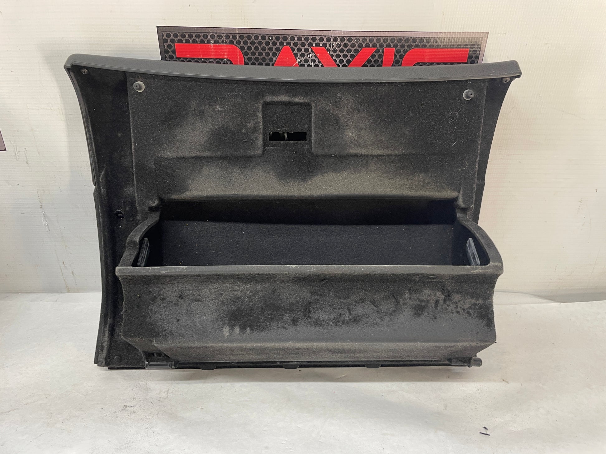 2004 Pontiac GTO Glove Box Assembly Compartment Black Suede OEM - Day's Parts Yard