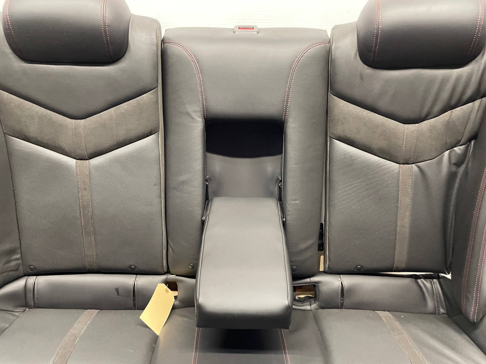 2015 Chevy SS Seat Seats Front and Rear Black Leather Alcantara Suede OEM - Day's Parts Yard