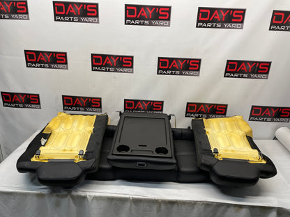 2015 Chevy SS Seat Seats Front and Rear Black Leather Alcantara Suede OEM - Day's Parts Yard