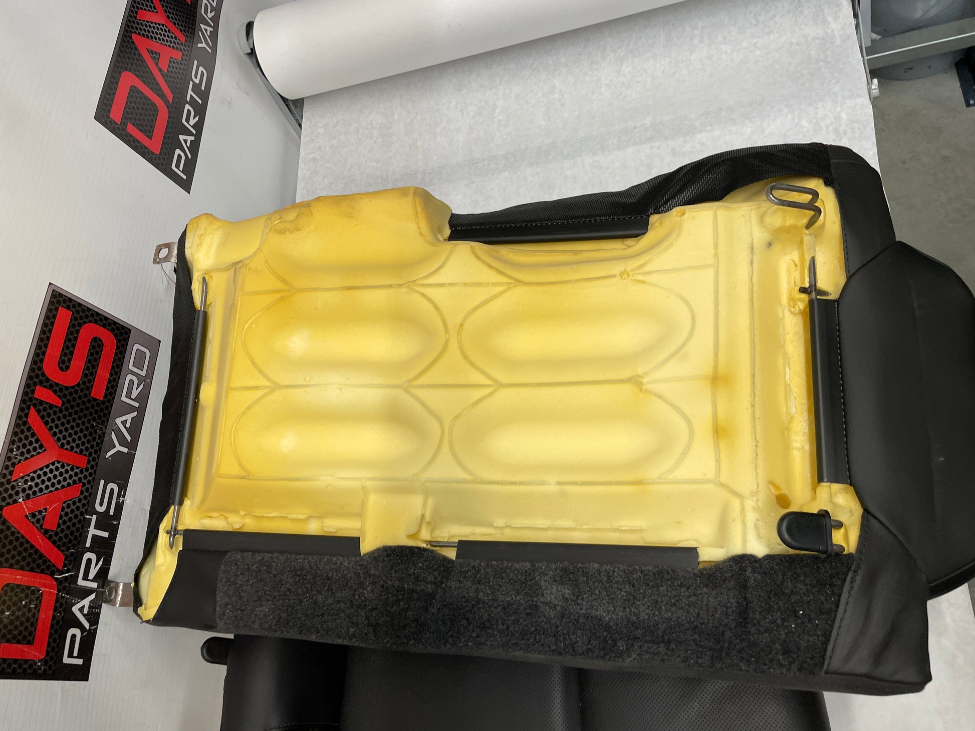 2015 Chevy SS Seat Seats Front and Rear Black Leather Alcantara Suede OEM - Day's Parts Yard