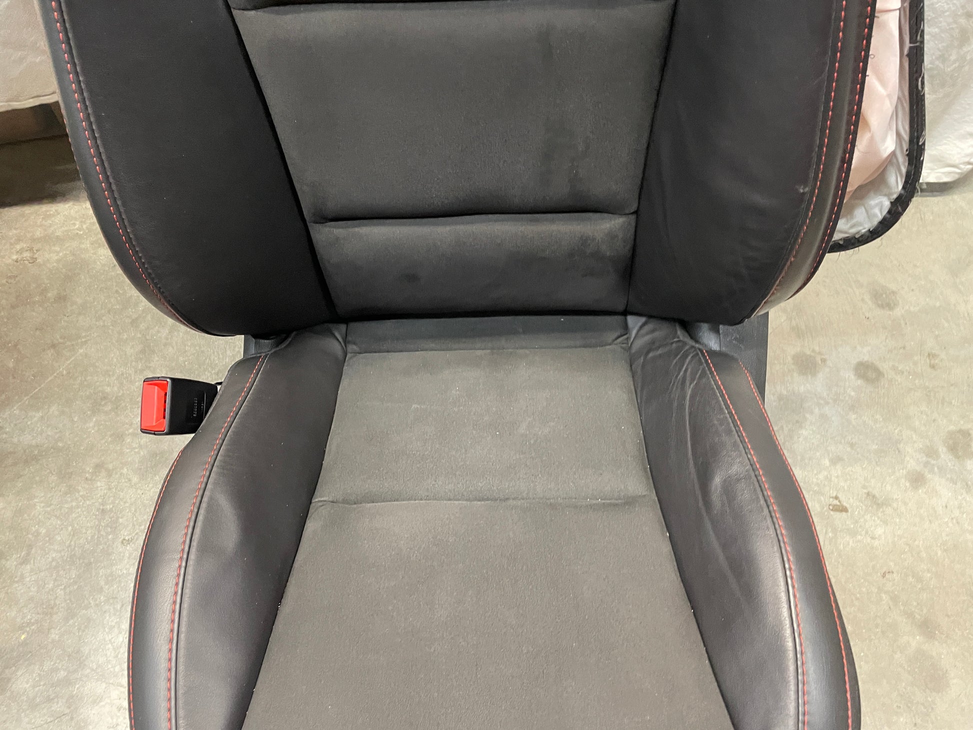 2013 Chevy Camaro ZL1 Seats Fronts and Rears Black Leather and Suede OEM - Day's Parts Yard