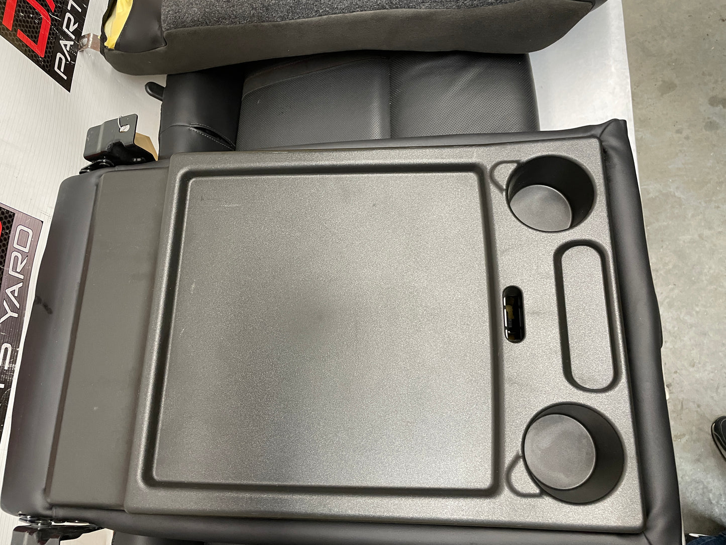 2015 Chevy SS Seat Seats Front and Rear Black Leather Alcantara Suede OEM - Day's Parts Yard