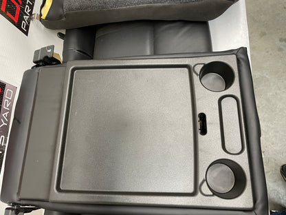 2015 Chevy SS Seat Seats Front and Rear Black Leather Alcantara Suede OEM - Day's Parts Yard