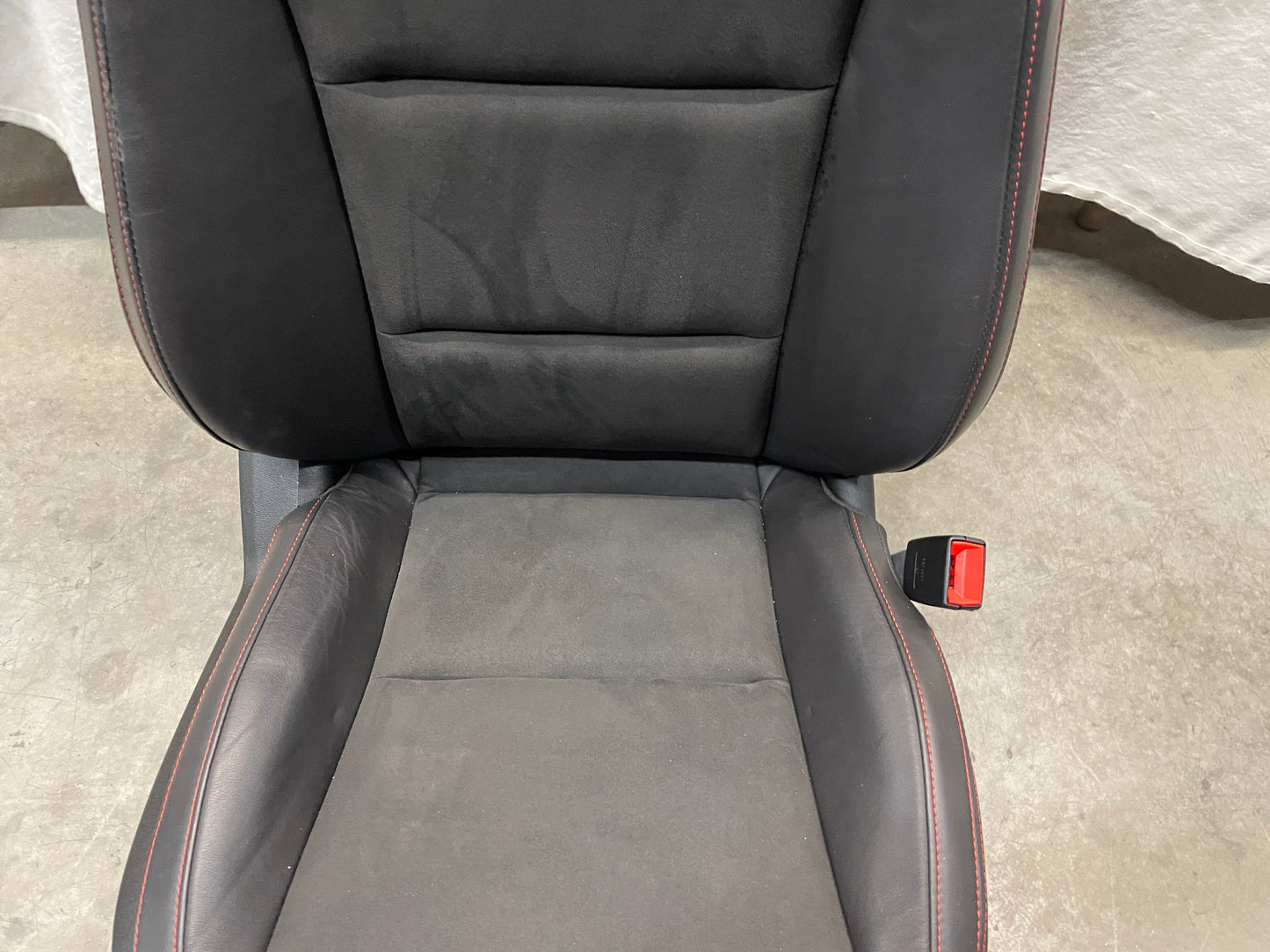 2013 Chevy Camaro ZL1 Seats Fronts and Rears Black Leather and Suede OEM - Day's Parts Yard