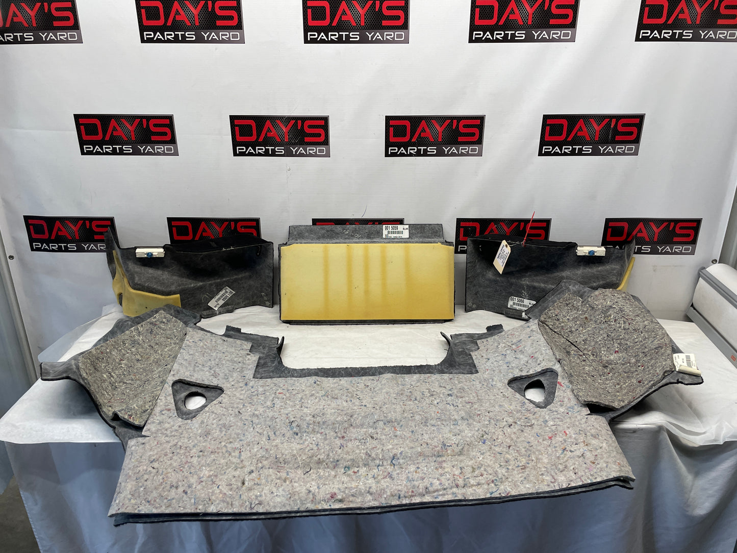 2004 Chevy C5 Corvette Complete Rear Trunk Hatch Cargo Storage Carpet OEM