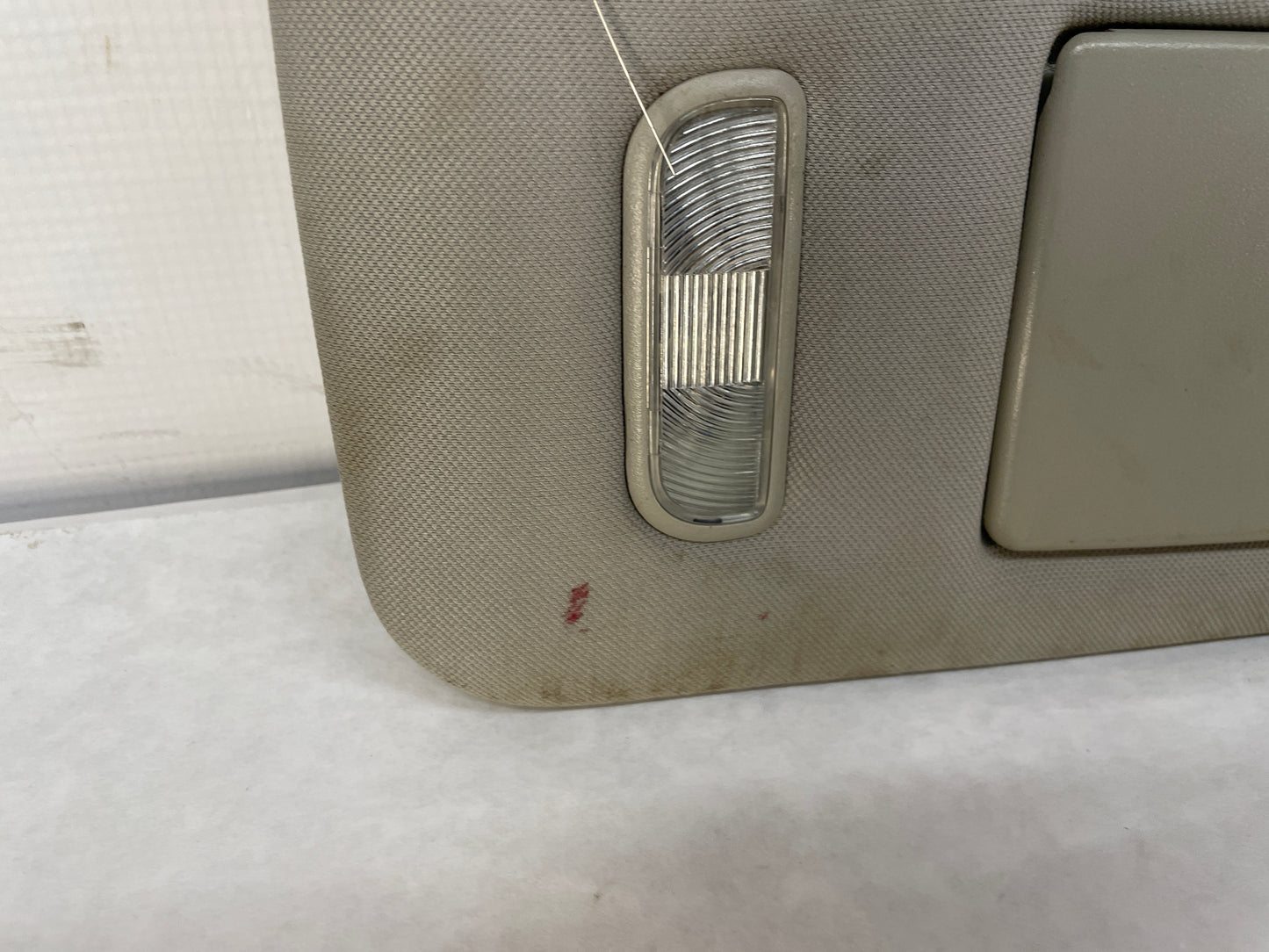 2010 Cadillac CTS-V Sedan RH Passenger Sunvisor Sun Visor Shade w/ Clip OEM