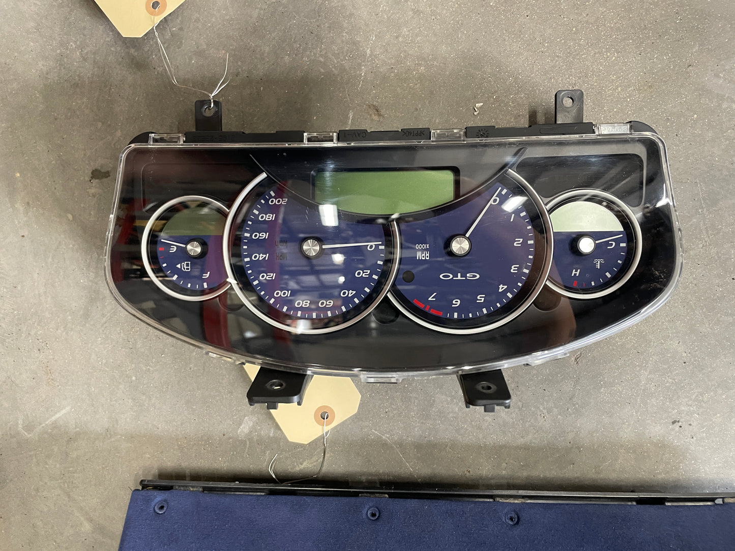 2005 Pontiac GTO Blue Interior Set Seats, Door Panels, Trim Etc. OEM
