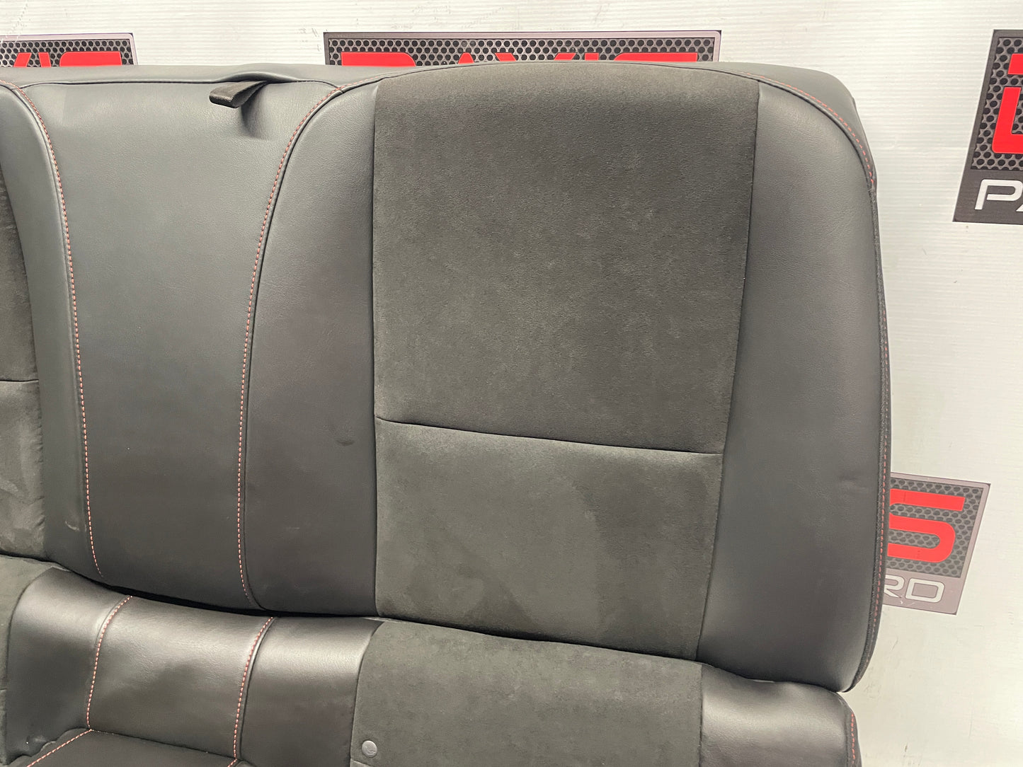2013 Chevy Camaro ZL1 Seats Fronts and Rears Black Leather and Suede OEM - Day's Parts Yard