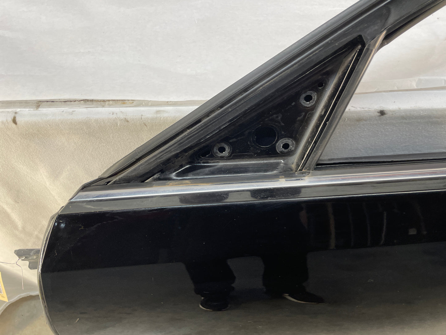 2010 Cadillac CTS-V Sedan LH Driver Front Exterior Door Black OEM