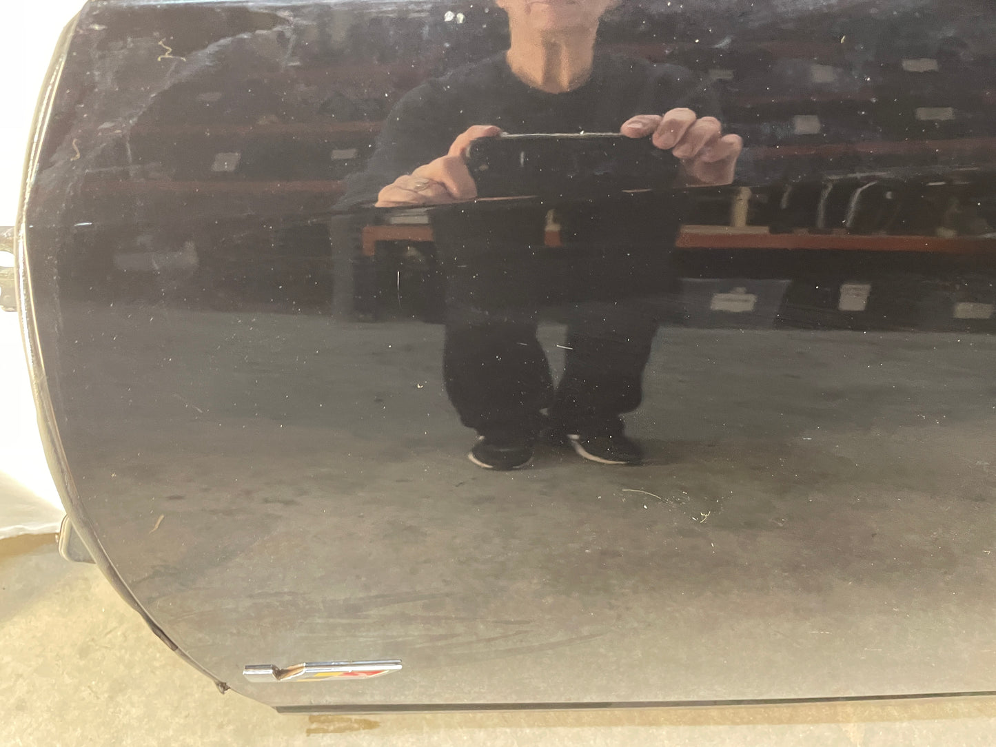 2010 Cadillac CTS-V Sedan LH Driver Front Exterior Door Black OEM