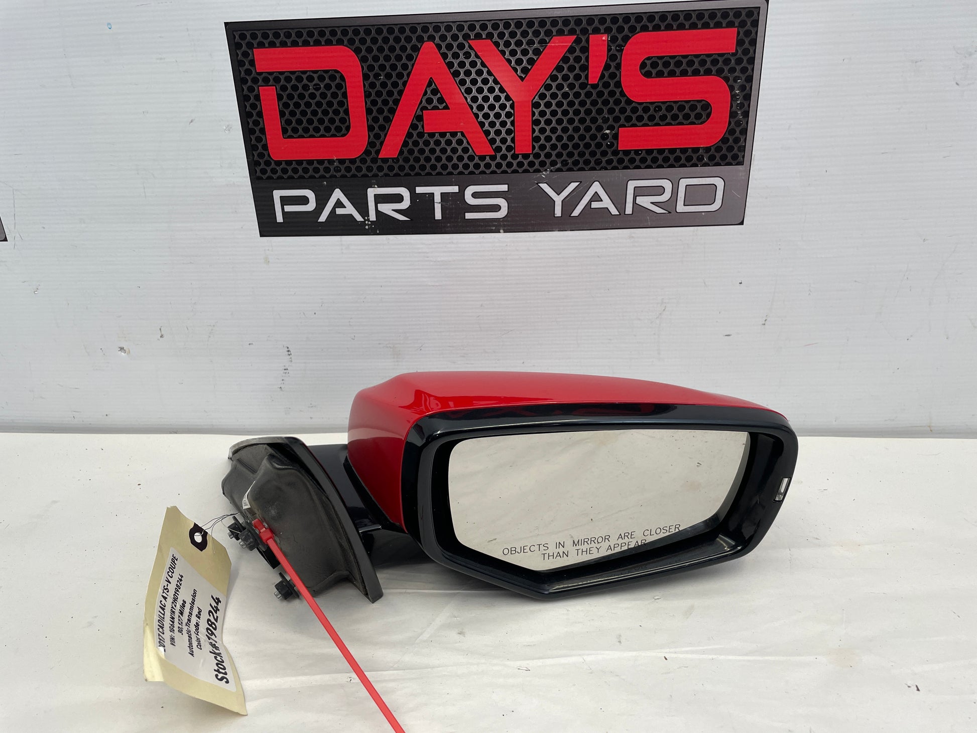 2017 Cadillac ATS-V Coupe RH Passenger Exterior Mirror OEM - Day's Parts Yard