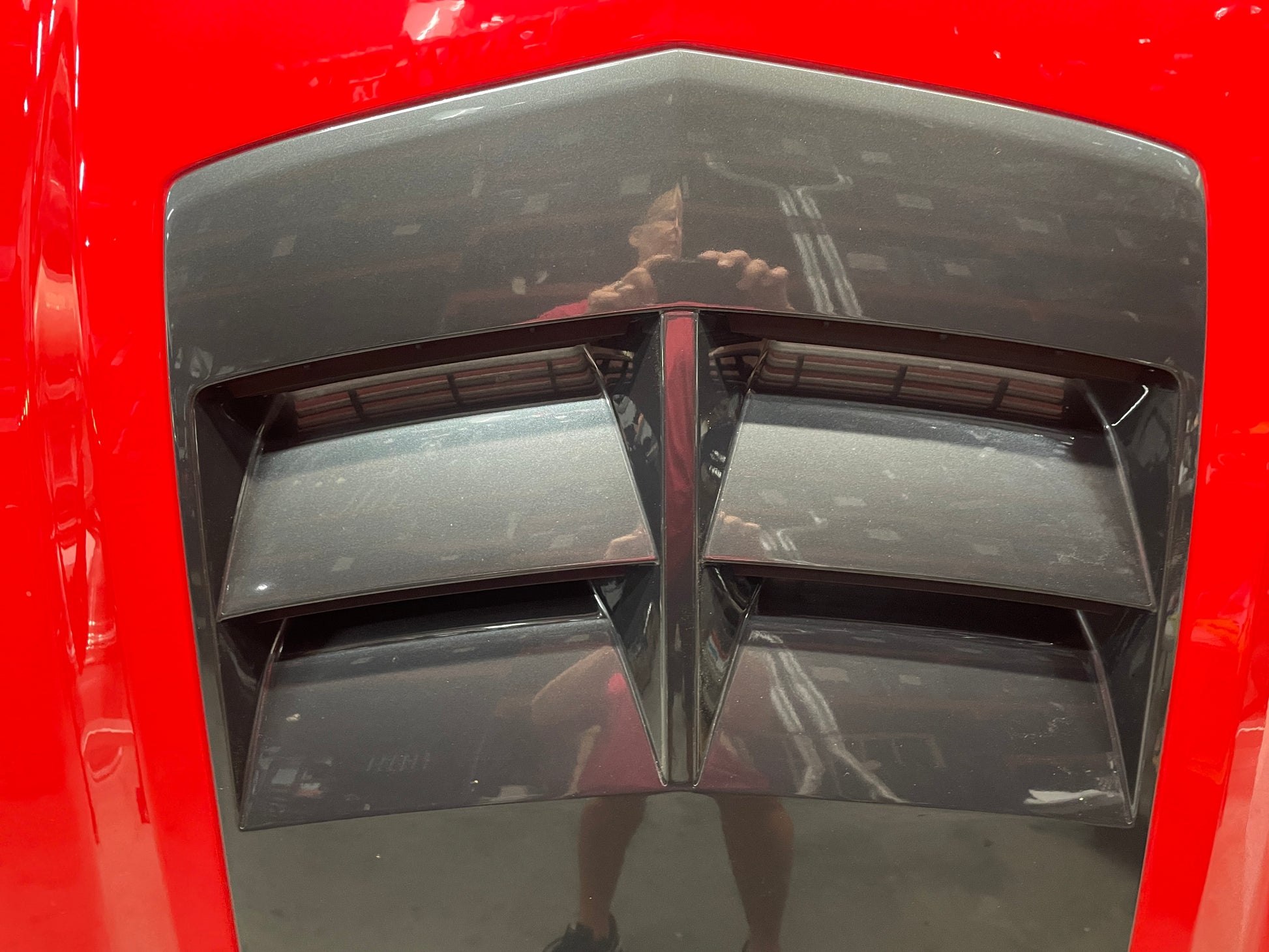 2013 Chevy Camaro ZL1 Aluminum Hood w/ Scoop Insert OEM - Day's Parts Yard
