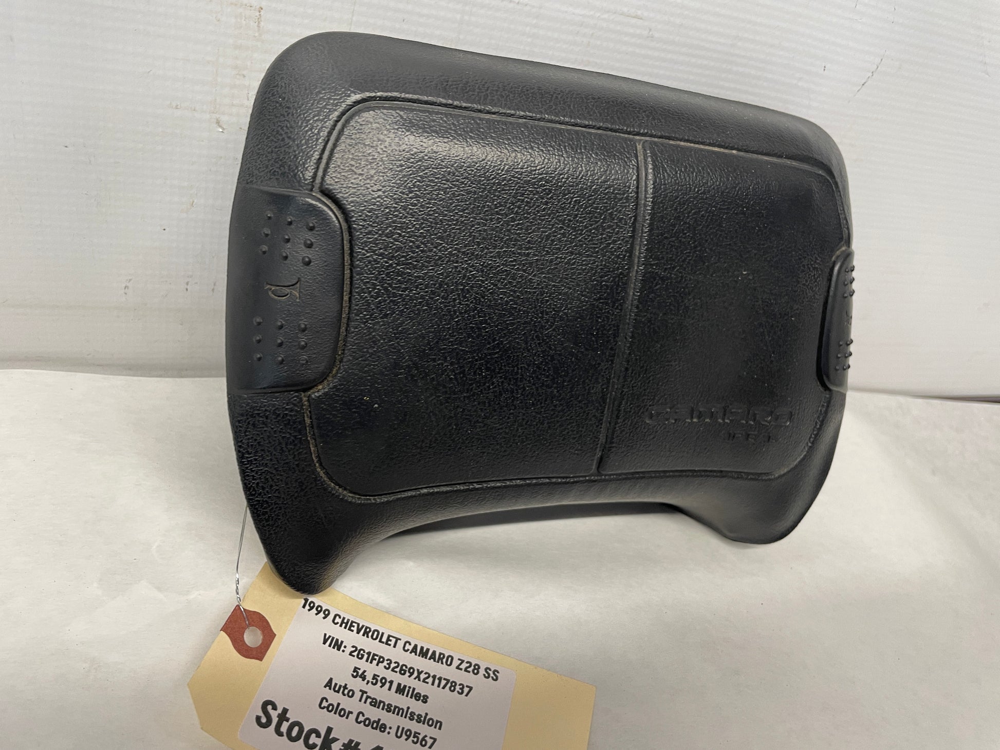 1999 Chevy Camaro Z28 SS Steering Wheel Airbag Air Bag Grey Gray OEM - Day's Parts Yard