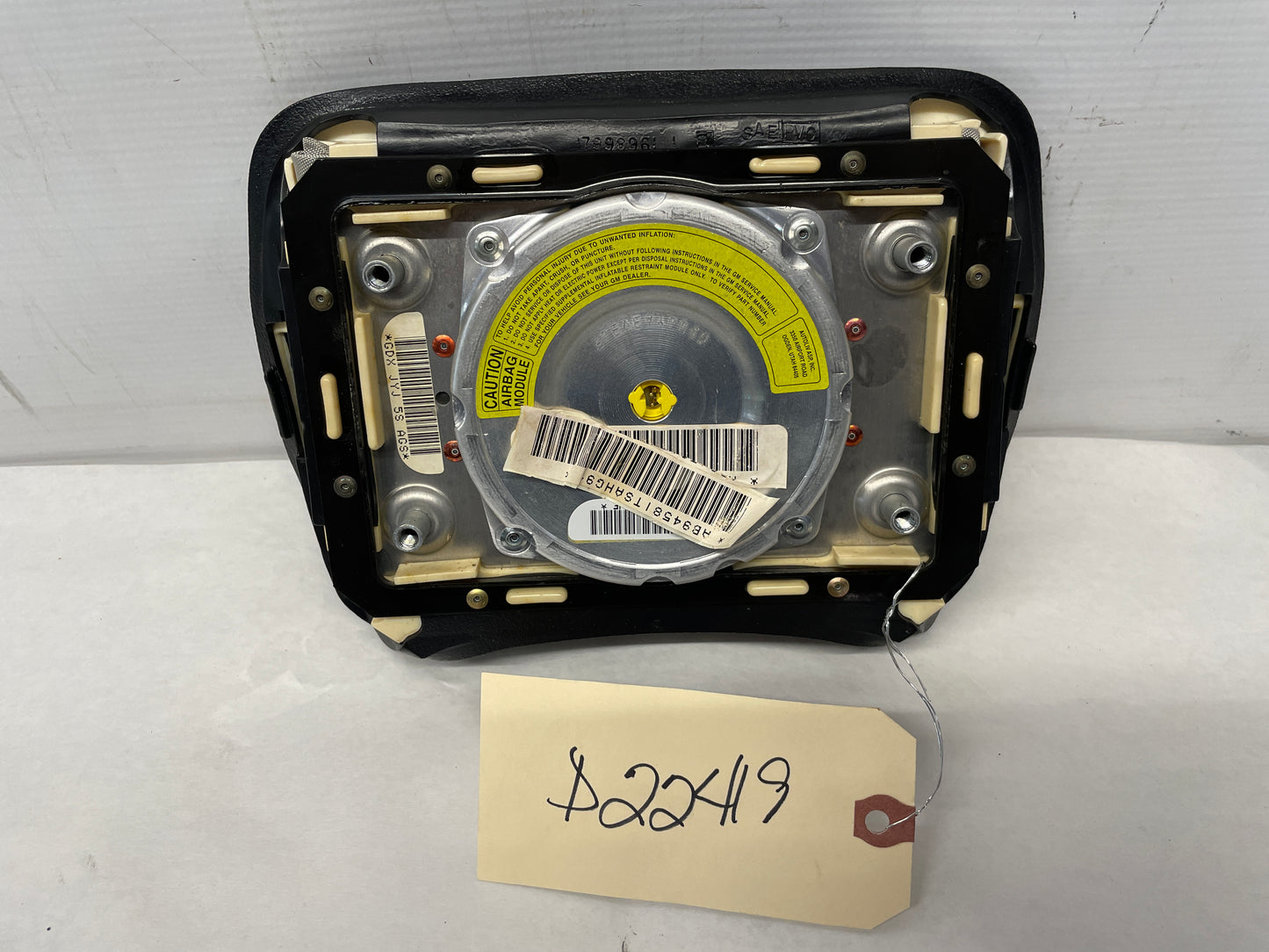 1999 Chevy Camaro Z28 SS Steering Wheel Airbag Air Bag Grey Gray OEM - Day's Parts Yard
