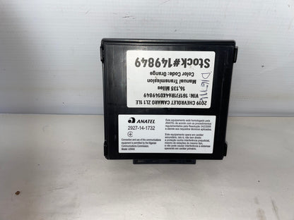 2019 Chevy Camaro ZL1 1LE Keyless Entry Control Module OEM