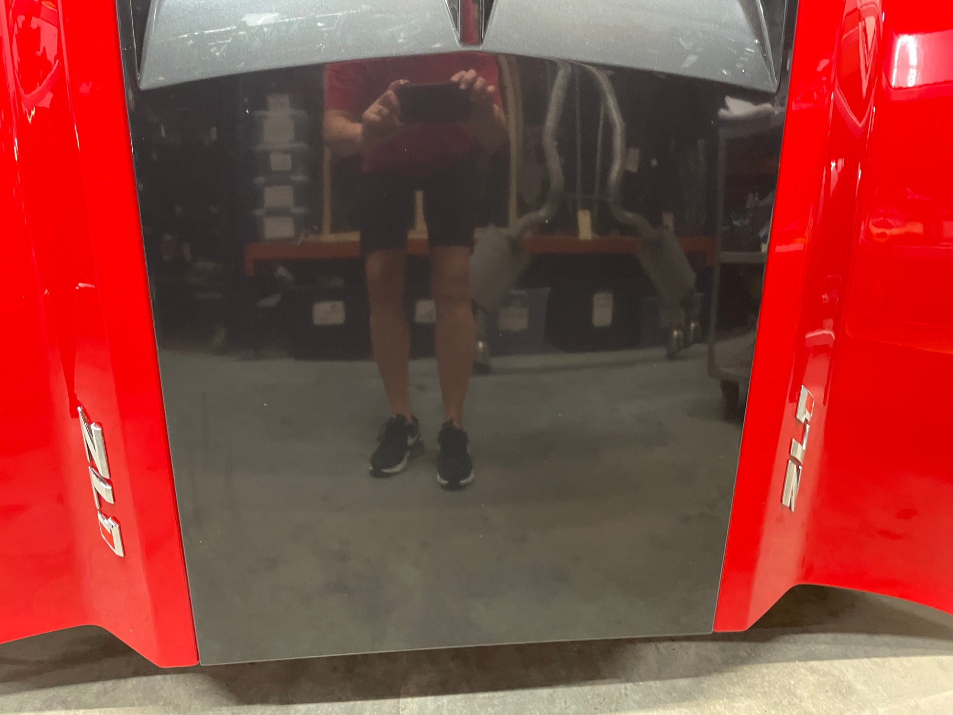 2013 Chevy Camaro ZL1 Aluminum Hood w/ Scoop Insert OEM - Day's Parts Yard