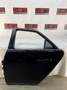 2010 Cadillac CTS-V Sedan LH Driver Rear Exterior Door Black OEM