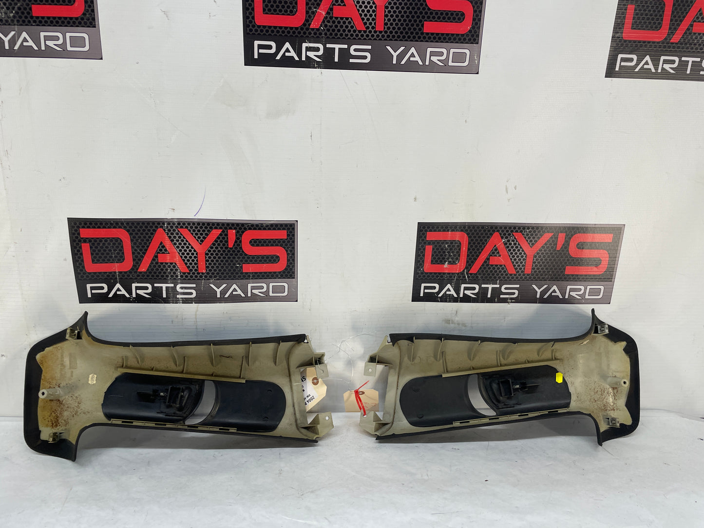 2005 Pontiac GTO RH & LH Interior B Pillar Seat Belt Trim OEM - Day's Parts Yard