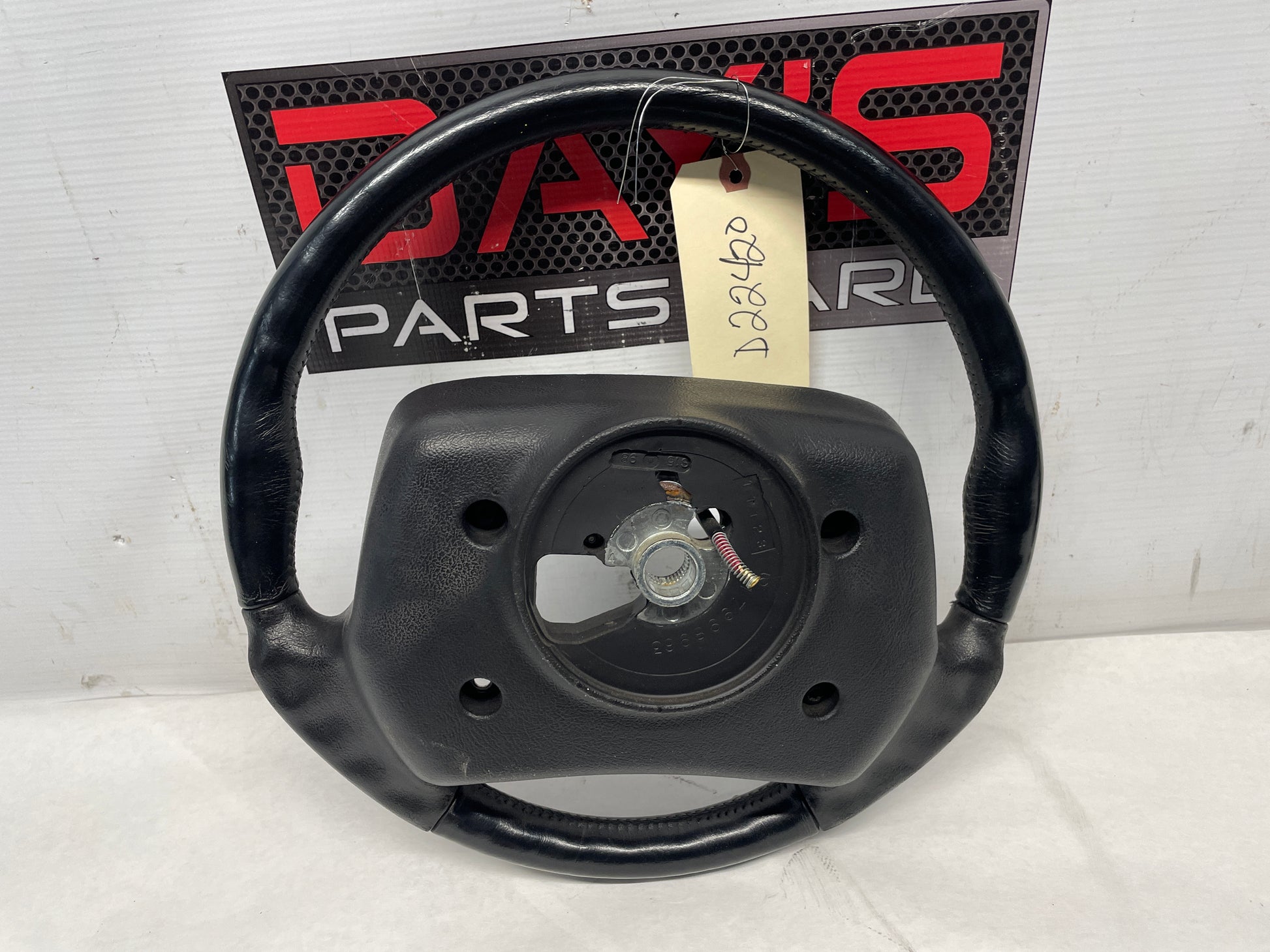 1999 Chevy Camaro Z28 SS Steering Wheel Graphite Grey Gray Leather OEM - Day's Parts Yard