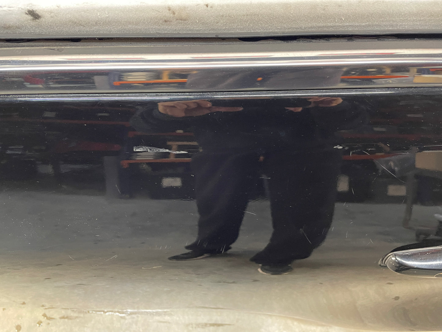 2010 Cadillac CTS-V Sedan LH Driver Rear Exterior Door Black OEM