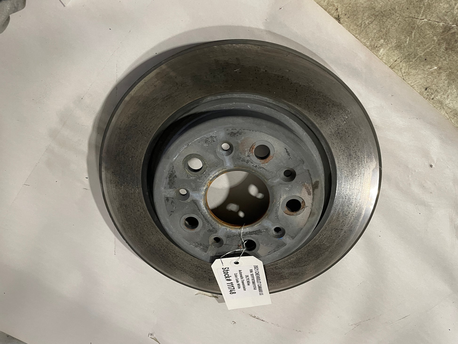 2021 Chevy Camaro SS Rear Brake Calipers and Rotors OEM - Day's Parts Yard