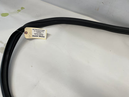 2017 Chevy SS Sedan LH Driver Rear Door Rubber Weather Strip OEM - Day's Parts Yard